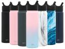 Simple Modern 650ml Summit Water Bottle With Straw Lid - Gifts For Kids Travel Hydro Vacuum Insulated Flask Double Wall Liter - 18/8 Stainless Steel