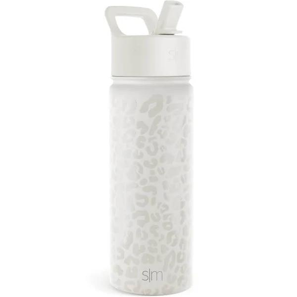 Simple Modern Kids Water Bottle With Straw Lid Vacuum Insulated Stainless Steel Metal Thermos Bottles | Reusable Leak Proof Bpa-free Flask For