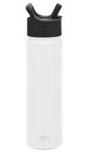 Simple Modern Water Bottle With Straw Lid Vacuum Insulated Stainless Steel Metal Thermos Bottles | Reusable Leak Proof Bpa-free Flask For Gym,