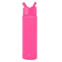 Simple Modern Water Bottle With Straw Lid Vacuum Insulated Stainless Steel Metal Thermos Bottles | Reusable Leak Proof Bpa-free Flask For Gym,