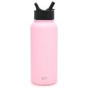 Simple Modern Water Bottle With Straw Lid Vacuum Insulated Stainless Steel Metal Thermos | Reusable Leak Proof Bpa-free Flask For Gym, Travel,