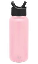 Simple Modern Water Bottle With Straw Lid Vacuum Insulated Stainless Steel Metal Thermos | Reusable Leak Proof Bpa-free Flask For Gym, Travel,