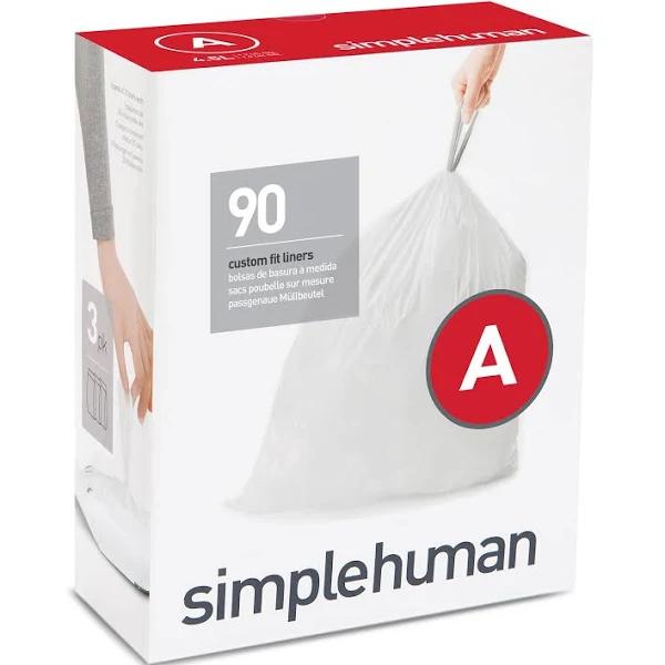 simplehuman Code A Custom Fit Bin Liners 3 x 30pk CW0250