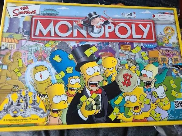 Simpsons Monopoly - AfterPay & zipPay Available