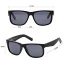 Sin Eyewear Riot Matt Raven/Blue Flash Polarised