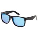 Sin Eyewear Riot Matt Raven/Blue Flash Polarised