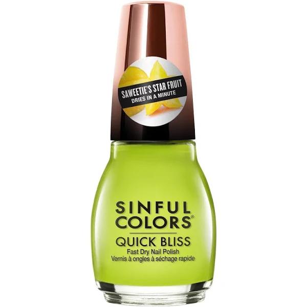 Sinful Colors Quick Bliss Nail Polish Shmexy Starfruit 15ml