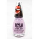 Sinful Colors Quick Bliss Nail Polish Sugarplum Sucker 15ml
