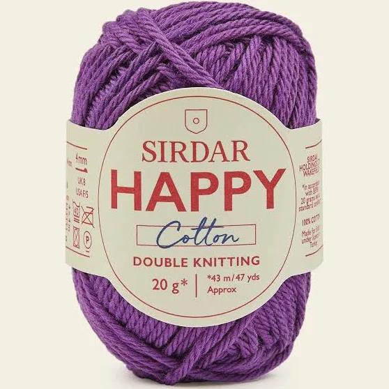 Sirdar Happy Cotton DK - Currant Bun (756)