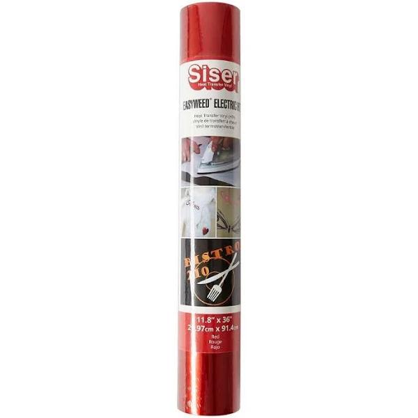 Siser EasyWeed Electric HTV Vinyl 11.8"X36" Roll Red