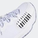 Size 15 Mens-adidas Dame 7 EXTPLY Basketball Shoes White Black H68990