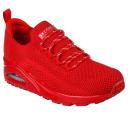 Skechers Adult Womens Uno EveryWear Lifestyle Sneakers Red US 9