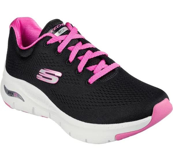 Skechers Arch Fit - Big Appeal Black/Fuchsia Size 9.5 Female US | AfterPay Available