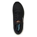 Skechers Arch Fit Shoes - Big Appeal Black White Women - 36