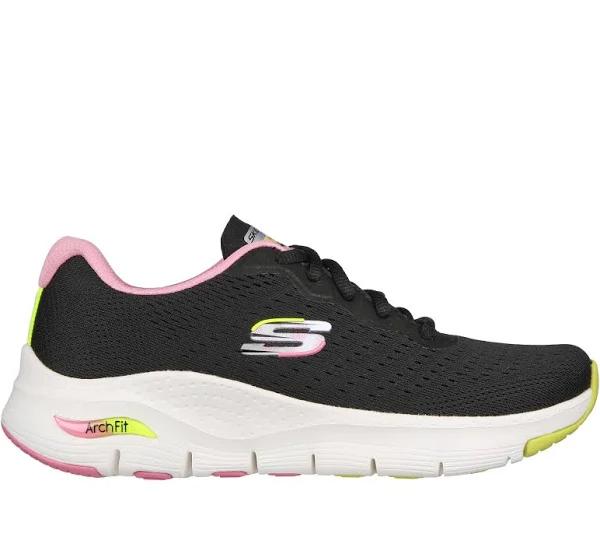 Skechers Arch Fit Trainers Ladies - Black