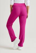 Skechers by Barco Women's Knit Waistband Cargo Scrub Pant - 3x - Pewter