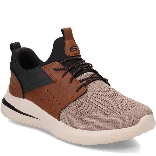 Skechers Delson 3.0 Cicada Sneaker in Brown 7