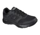 Skechers - Flex Advantage 4.0 Wide - Black Black - UK 12