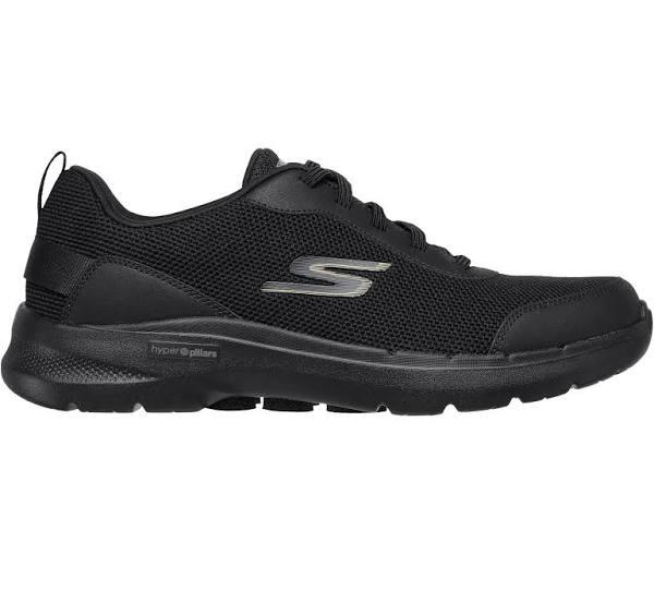 Skechers Go Walk 6 Avalo Mens Black Trainers UK 11