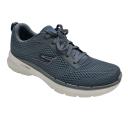 Skechers Go Walk 6 Avalo Mens Charcoal Trainers Grey UK 8
