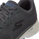 Skechers Go Walk 6 Avalo Mens Charcoal Trainers Grey UK 8