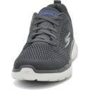 Skechers Go Walk 6 Avalo Mens Charcoal Trainers Grey UK 8