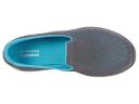 Skechers Go Walk 6 Cosmic Force Charcoal Aqua, Charcoal Aqua / US 8 / Synthetic