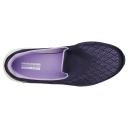Skechers Go Walk 6 Cosmic Force Charcoal Aqua, Charcoal Aqua / US 8 / Synthetic