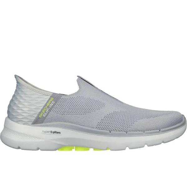 Skechers Go Walk 6 Easy On Sneaker in Grey 10