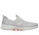 Skechers Go Walk 6 Glimmering - Gray/Coral 10