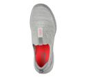 Skechers Go Walk 6 Glimmering - Gray/Coral 10