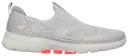 Skechers Go Walk 6 Glimmering - Gray/Coral 10