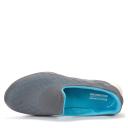 Skechers Go Walk - Cosmic Force - Charcoal/Aqua 7
