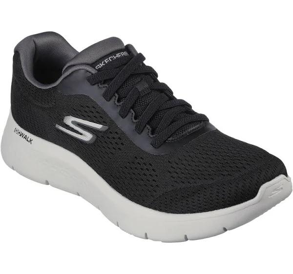 Skechers Go Walk Flex - Remark Shoes Black White - 48
