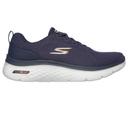 Skechers Go Walk Hyper Burst - Nanocore - Navy/Orange - Shoe - Mens - US 11