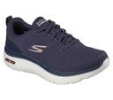Skechers Go Walk Hyper Burst - Nanocore - Navy/Orange - Shoe - Mens - US 11