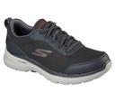 Skechers - Gowalk 6 Bold Knight Walking Shoes - Black - UK 7.5