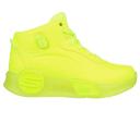 Skechers Kids' S-Lights Remix Neon Yellow Size 2 Unisex US | AfterPay Available