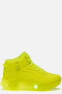 Skechers Kids' S-Lights Remix Neon Yellow Size 5 Unisex US | AfterPay Available
