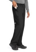 Skechers Men's Structure Tall Cargo Scrub Pants - L - Black