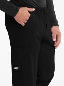 Skechers Men's Structure Tall Cargo Scrub Pants - L - Black