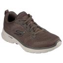 Skechers Mens Go Walk 6 Avalo Trainers - Taupe UK 10
