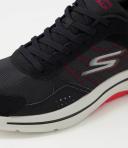 Skechers Mens Gowalk Arch Fit Security Comfortable Shoes - Black/Red - 11 US or 29 cm