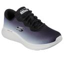Skechers Skech-Lite Pro Fade Out Sneaker in Black/White Blk/White 11