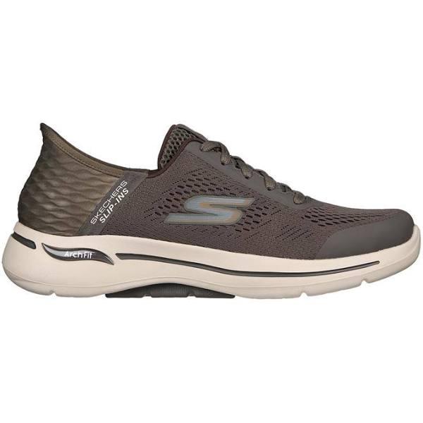 Skechers Slip-Ins: Gowalk Arch Fit - Simplicity Taupe Size 7 Male US | AfterPay Available