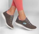 Skechers Sneaker manmade Fabric gray/pink