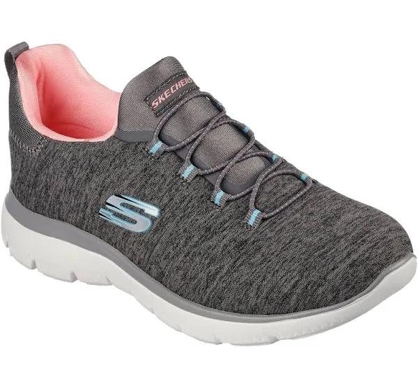 Skechers Sneaker manmade Fabric gray/pink