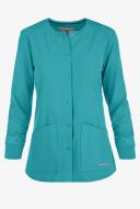 Skechers Stability Warm-Up Scrub Jacket - M - Teal