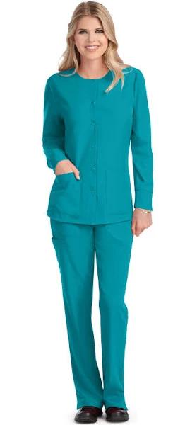 Skechers Stability Warm-Up Scrub Jacket - M - Teal
