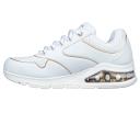 Skechers Uno 2 Golden Trim in White 9